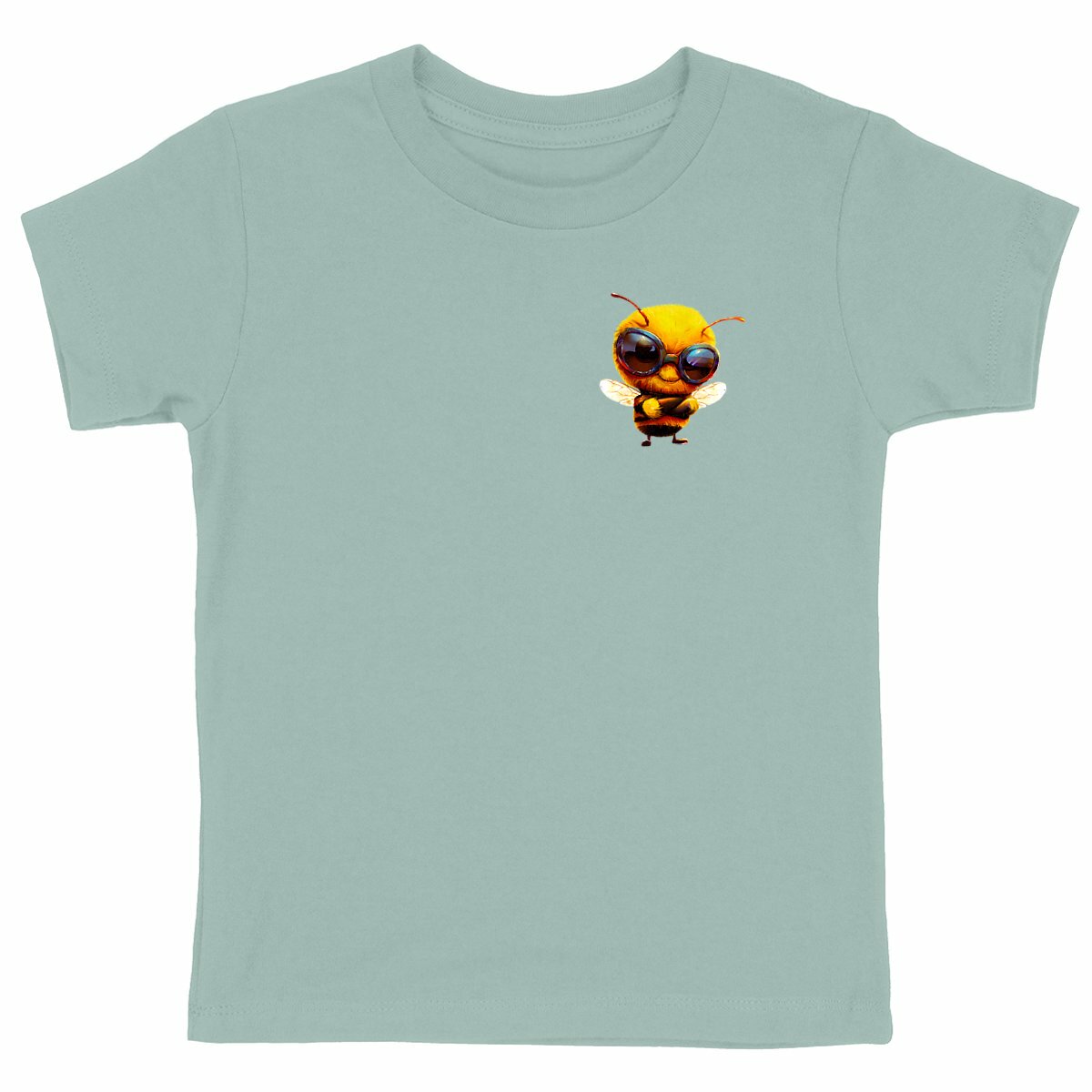 Cool Bee 2 Logo T-shirt Enfant à Col Rond