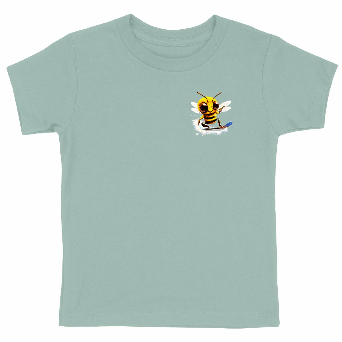 Snowboarding Bee Logo