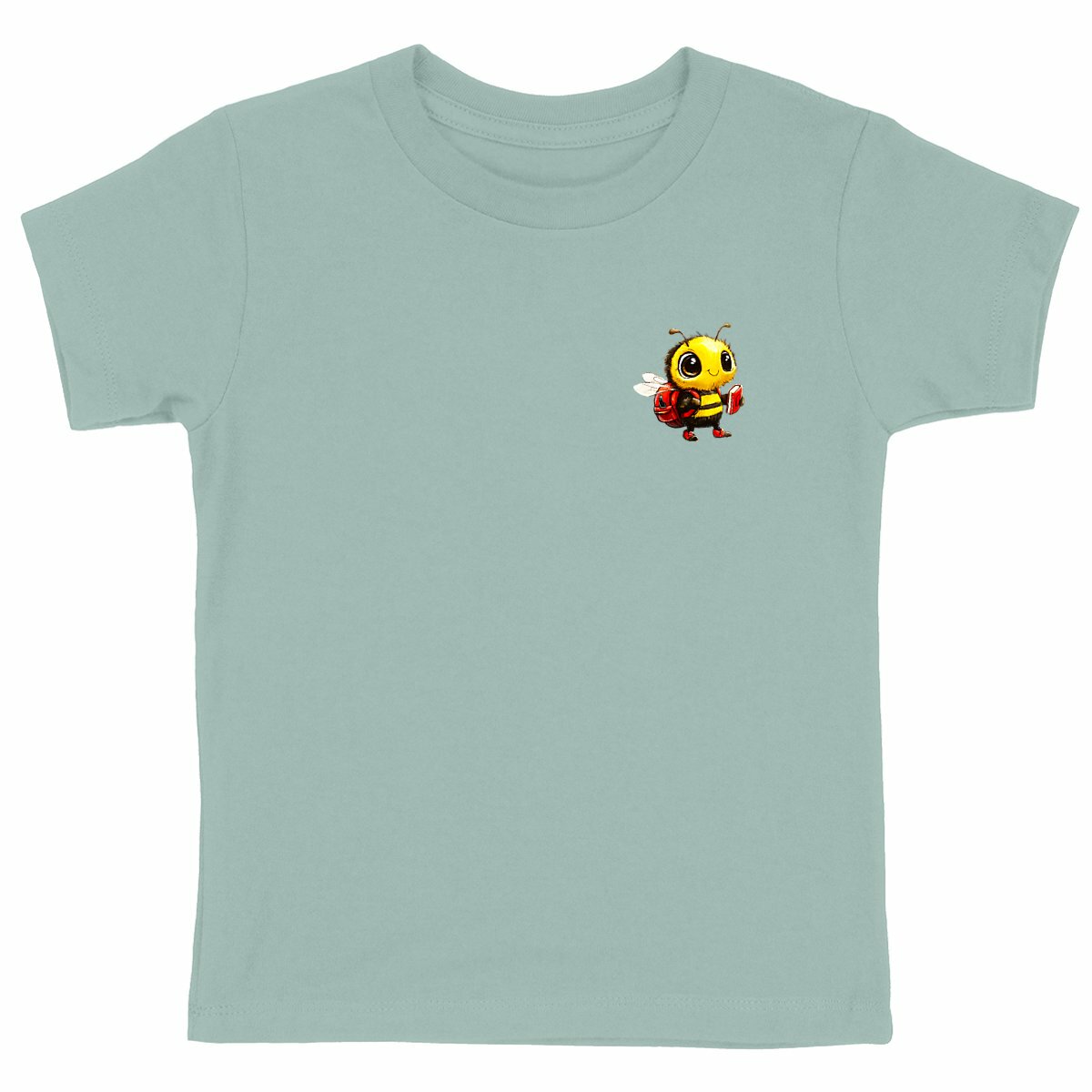 School Bee 2 Logo T-shirt Enfant à Col Rond