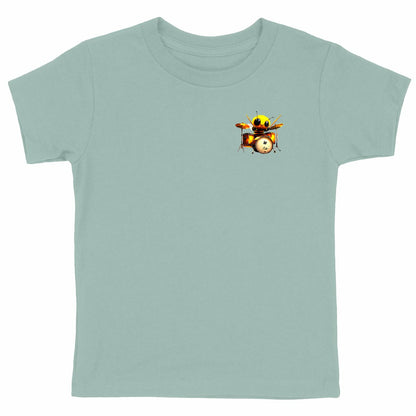 Battery Bee 2 Logo T-shirt Enfant à Col Rond