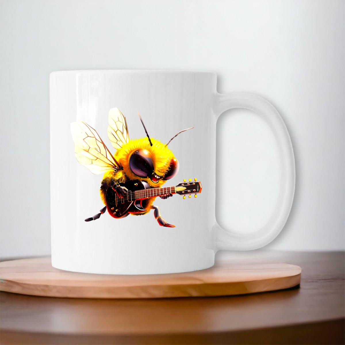 Guitar Bee 2 Mug Céramique Personnalisable