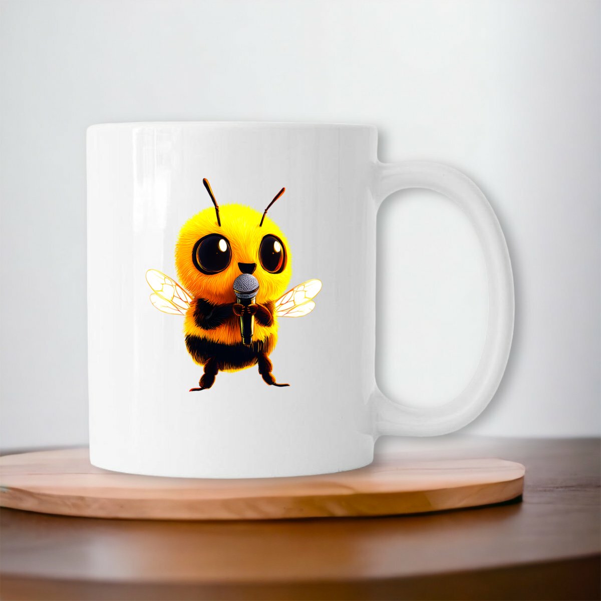 Singer Bee 1 Customizable Ceramic Mug