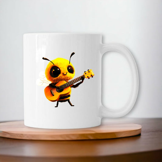 Guitar Bee 1 Mug Céramique Personnalisable